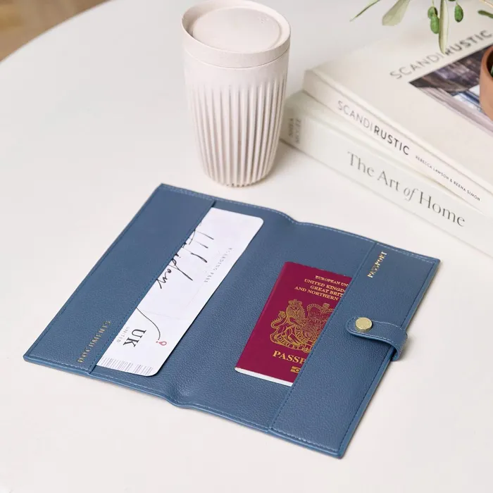 Women Passport Covers and Holders Katie Loxton Discover Adventure Explore039 Personalised Travel Wallet 8211 Navy Women Passport Covers and Holders Katie Loxton Discover Adventure Explore039 Personalised Travel Wallet 8211 Navy