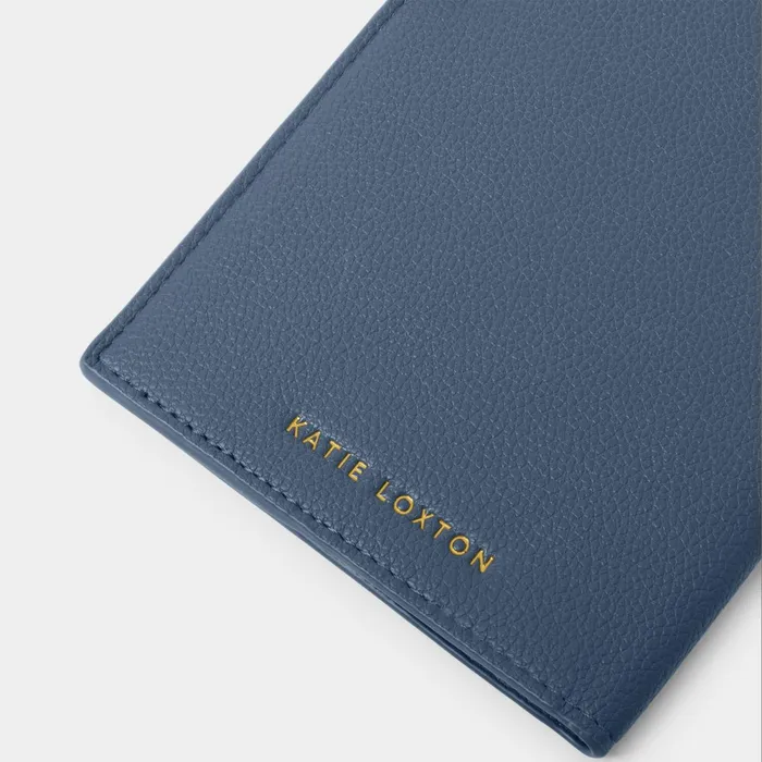 Women Passport Covers and Holders Katie Loxton Discover Adventure Explore039 Personalised Travel Wallet 8211 Navy