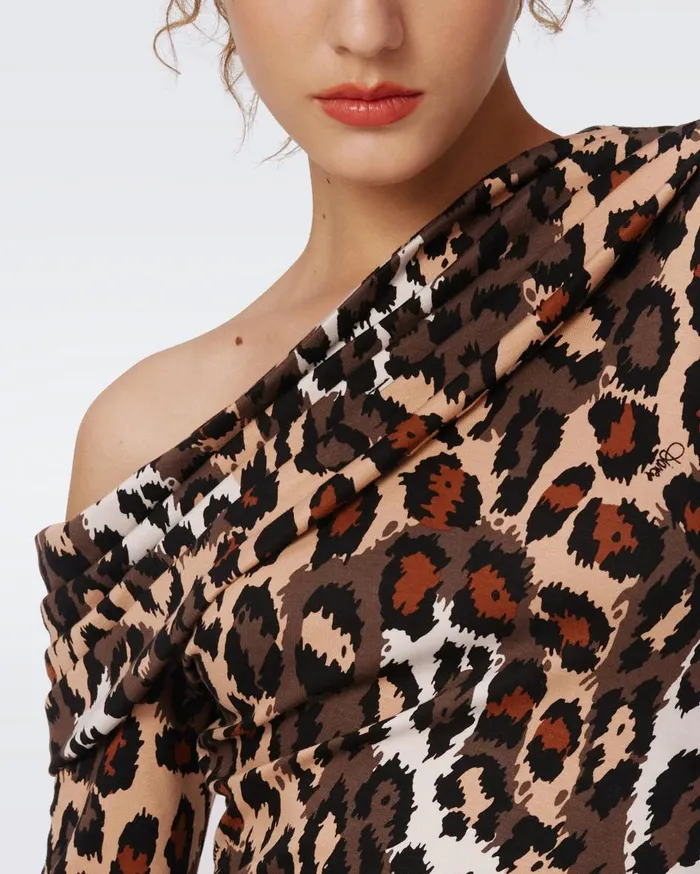 Women Perry Dress Tiny Jungle Cat DVF Dresses