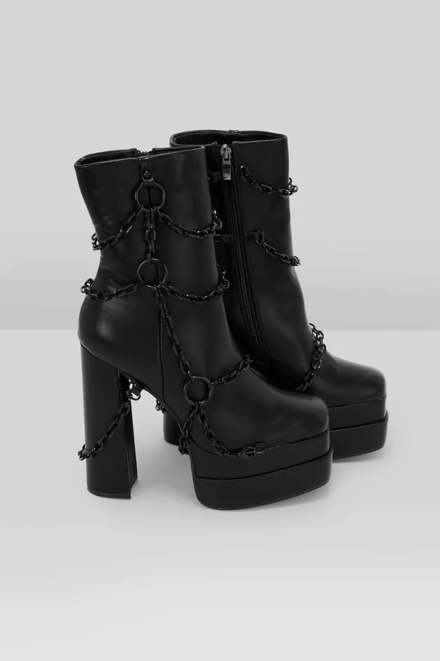 Women Platforms Killstar Gloomed And Doomed Boots