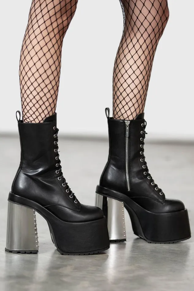 Women Platforms Killstar Sinderella Boots
