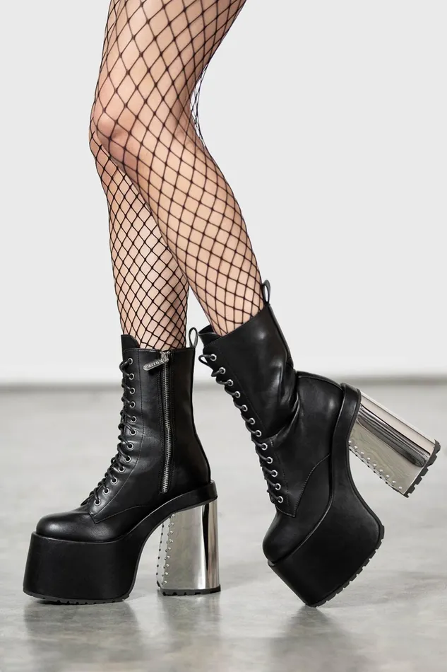 Women Platforms Killstar Sinderella Boots