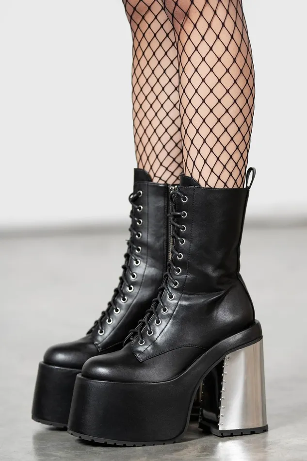 Women Platforms Killstar Sinderella Boots