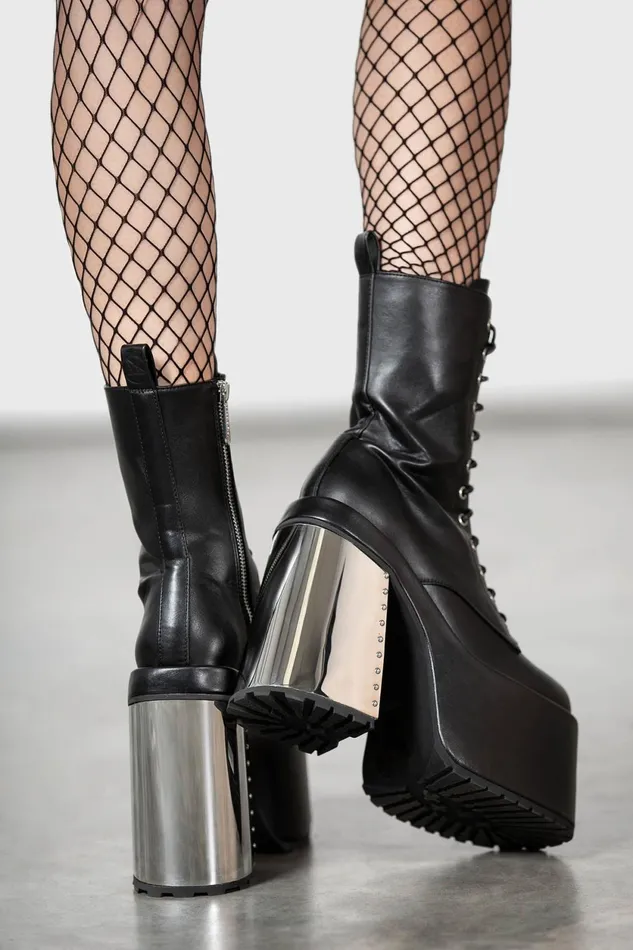 Women Platforms Killstar Sinderella Boots