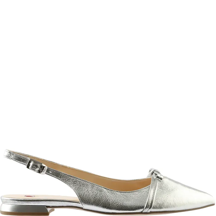 Women Pretty Slingballerinas Silver HGL Slingballerinas