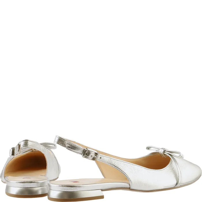 Women Pretty Slingballerinas Silver HGL Slingballerinas