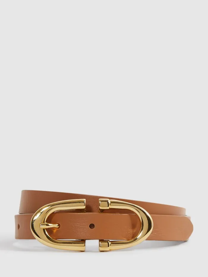 Women Reiss Belts Bailey Horseshoe Belt Tan