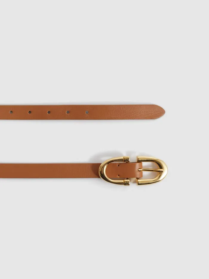 Women Reiss Belts Bailey Horseshoe Belt Tan