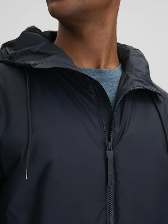 Women Reiss Coats Waterproof Long Jacket Navy