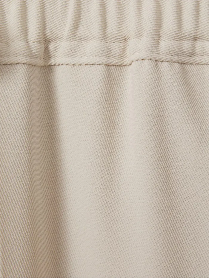 Women Reiss Pants Hailey Pull On Trousers Cream