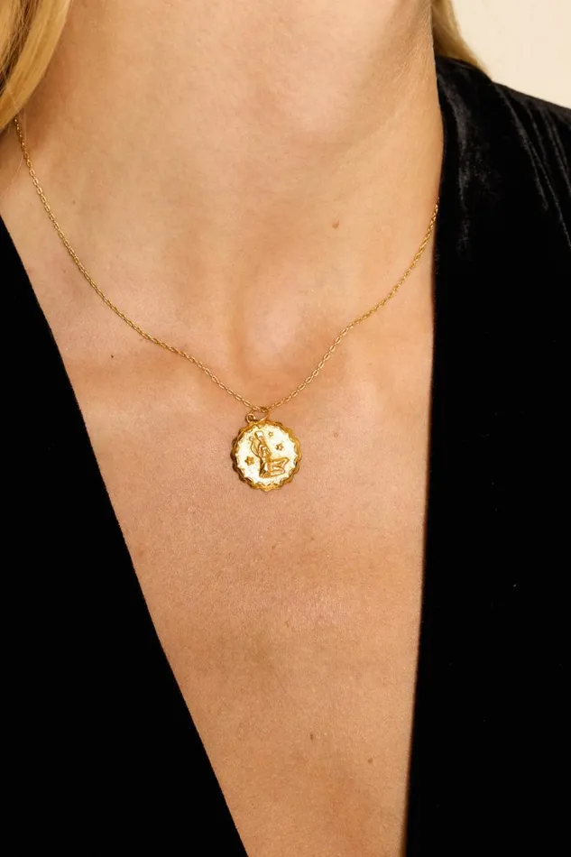 Women RIXO All Bridal Zodiac Necklace Taurus