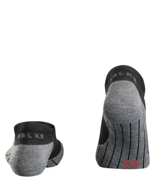 Women RU4 Endurance Invisible Women Running No Show Socks Black FALKE Running Socks