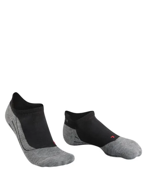 Women RU4 Endurance Invisible Women Running No Show Socks Black FALKE Running Socks