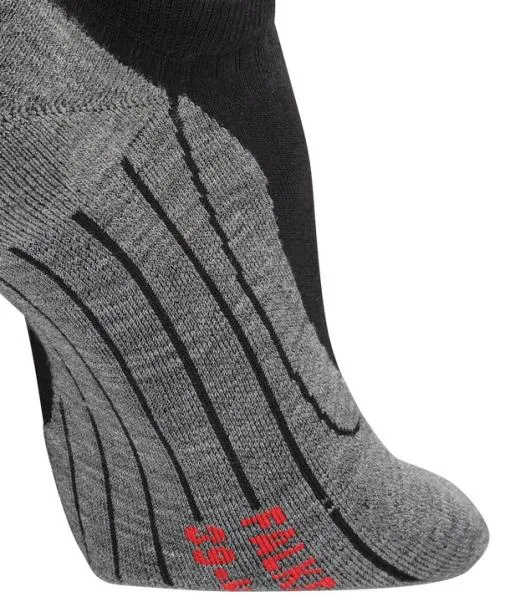 Women RU4 Endurance Invisible Women Running No Show Socks Black FALKE Running Socks