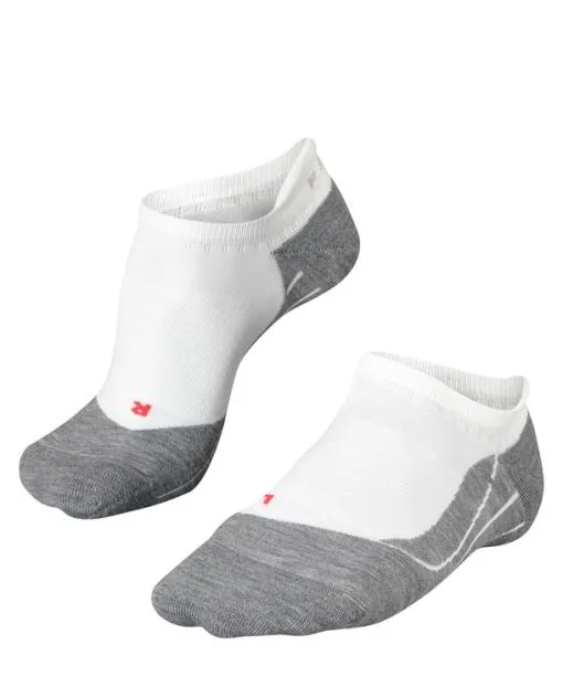 Women RU4 Endurance Invisible Women Running No Show Socks White FALKE Running Socks