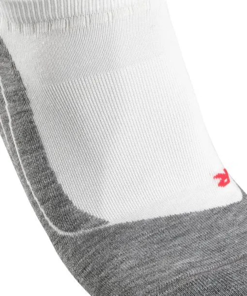 Women RU4 Endurance Invisible Women Running No Show Socks White FALKE Running Socks