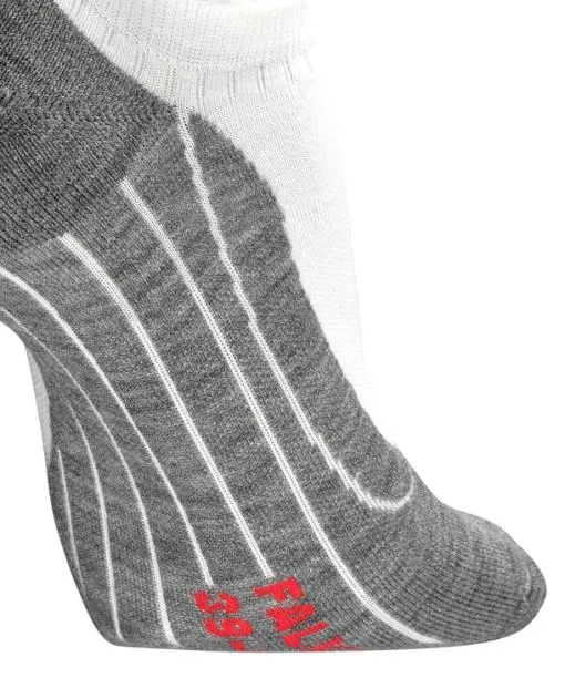 Women RU4 Endurance Invisible Women Running No Show Socks White FALKE Running Socks