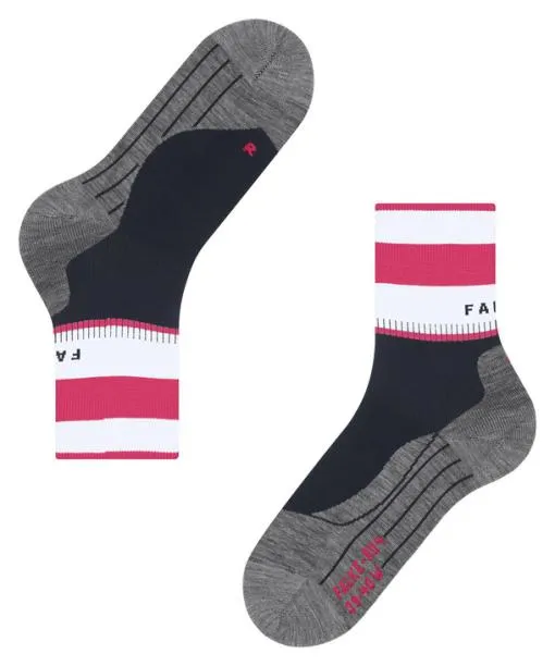 Women RU4 Endurance Women Running Socks Black FALKE Running Socks