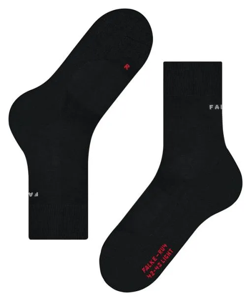 Women RU4 Light Performance Women Running Socks Black FALKE Running Socks