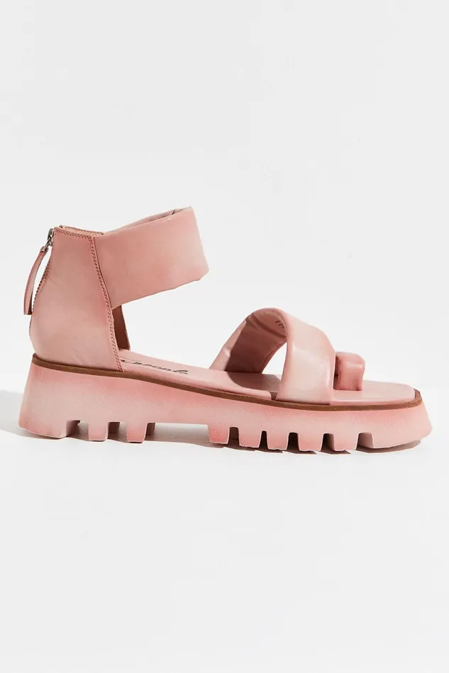 Women Sandals Free People Maddox Lug Sole Sandals Shell Pink