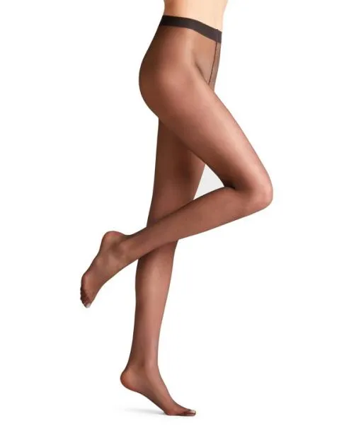 Women Seidenglatt 15 DEN Women Tights Anthracite FALKE Tights and Leggings