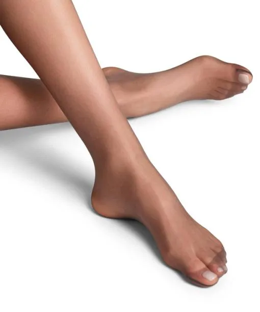 Women Seidenglatt 15 DEN Women Tights Anthracite FALKE Tights and Leggings