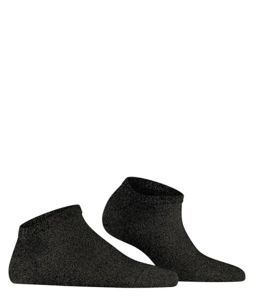 Women Shiny Women Sneaker Socks Black FALKE Ankle Socks