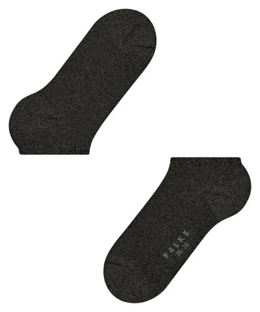 Women Shiny Women Sneaker Socks Black FALKE Ankle Socks