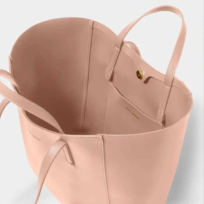 Women Shoulder Bags Katie Loxton Perri Tote Bag In Blossom Pink 8211 Vegan Leather