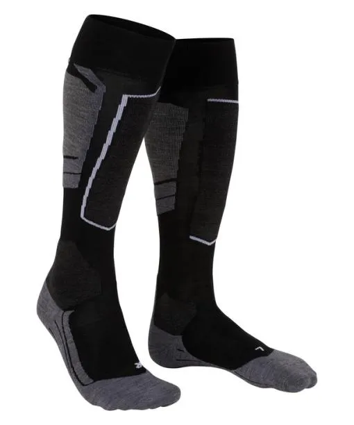 Women SK4 Advanced Women Skiing Kneehigh Socks Black FALKE Ski Socks