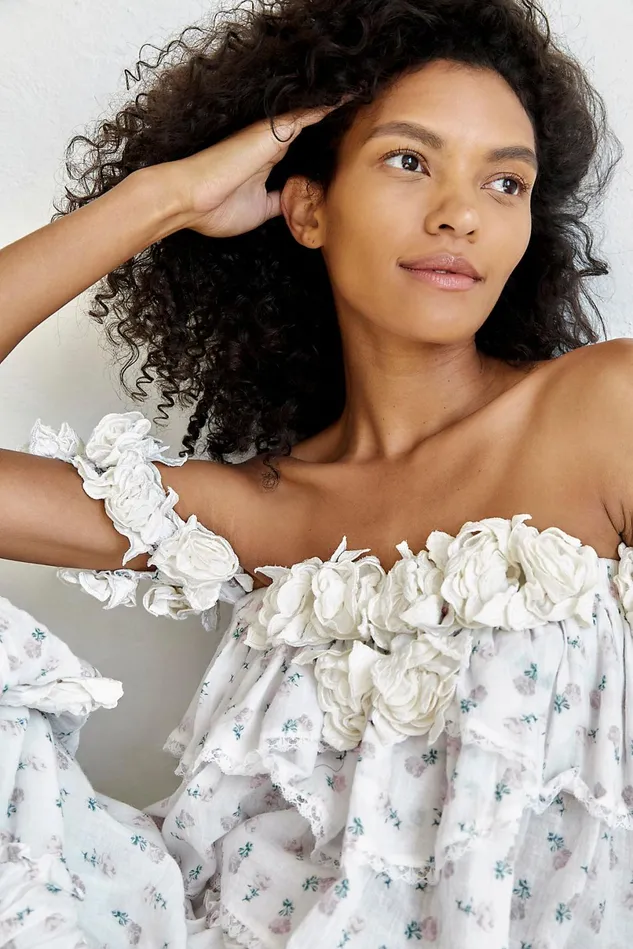 Women Skirts Free People And She Was Set Cherub Roses
