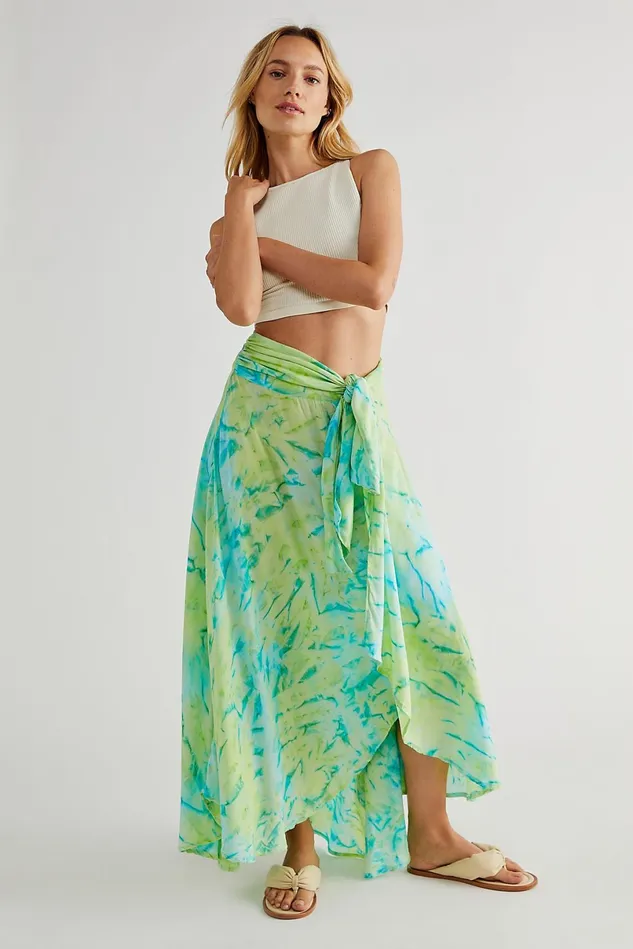 Women Skirts Free People Wanda Skirt Lagoon