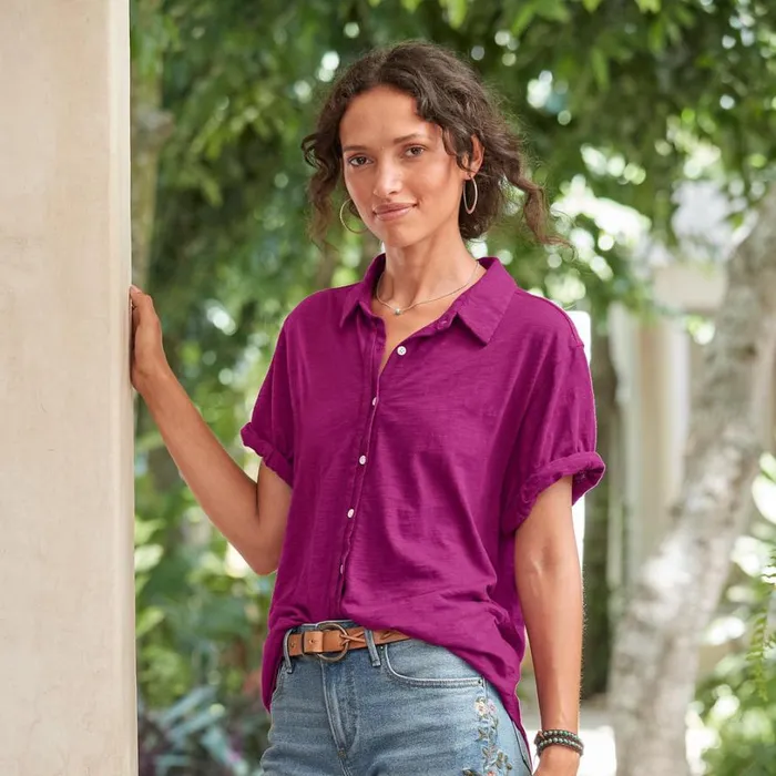 Women Smooth Sailing Shirt White Sundance Catalog Tops Women Smooth Sailing Shirt White Sundance Catalog Tops