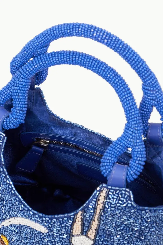 Women STAUD Beaded BEADED COTE BAG SWIMMERS