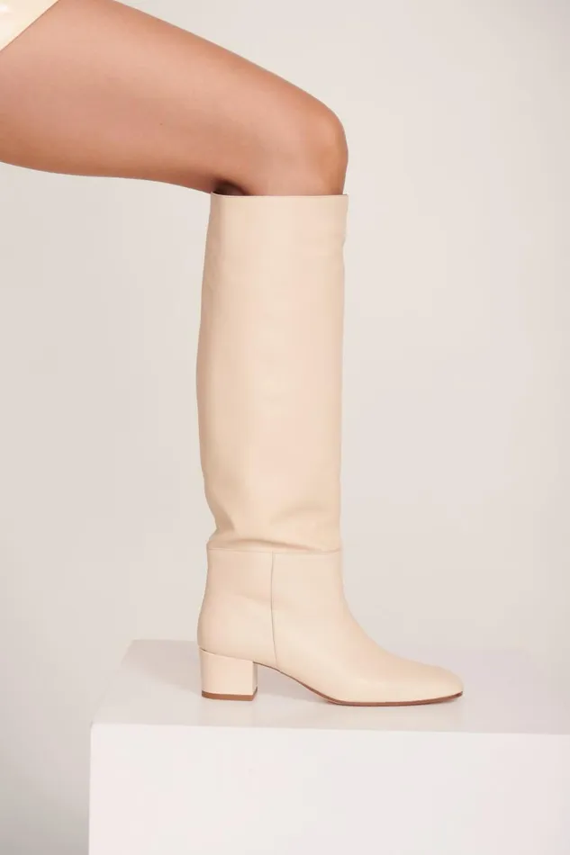Women STAUD Boots NANCY BOOT CREAM Women STAUD Boots NANCY BOOT CREAM