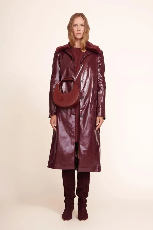 Women STAUD Boots WALLY BOOT PLUM SUEDE