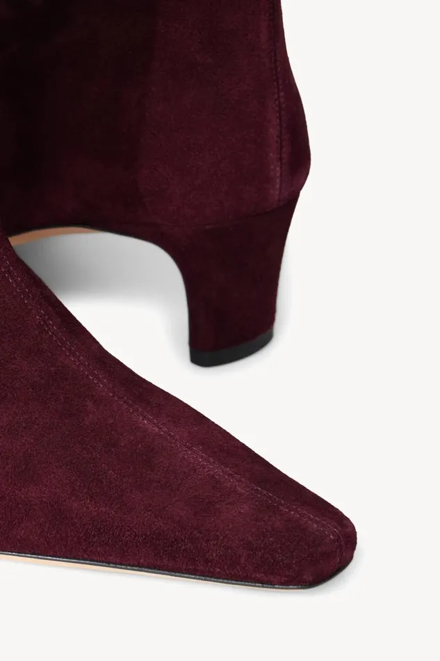 Women STAUD Boots WALLY BOOT PLUM SUEDE