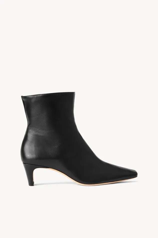 Women STAUD Boots WALLY SPLIT ANKLE BOOT BLACK