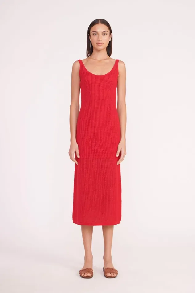 Women STAUD Cover Ups JESSICA COVERUP DRESS RUBY