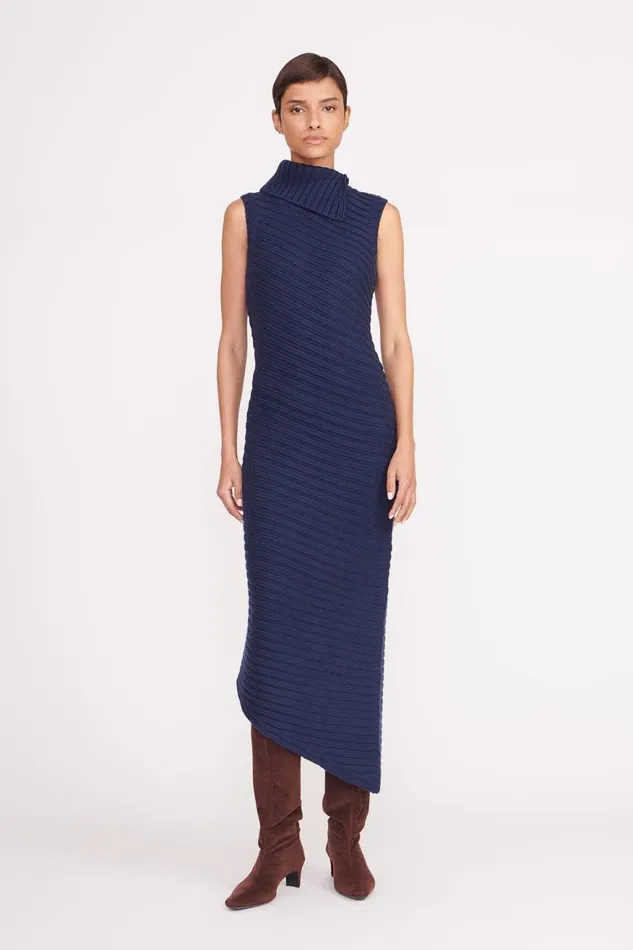 Women STAUD Dresses CARY DRESS NAVY