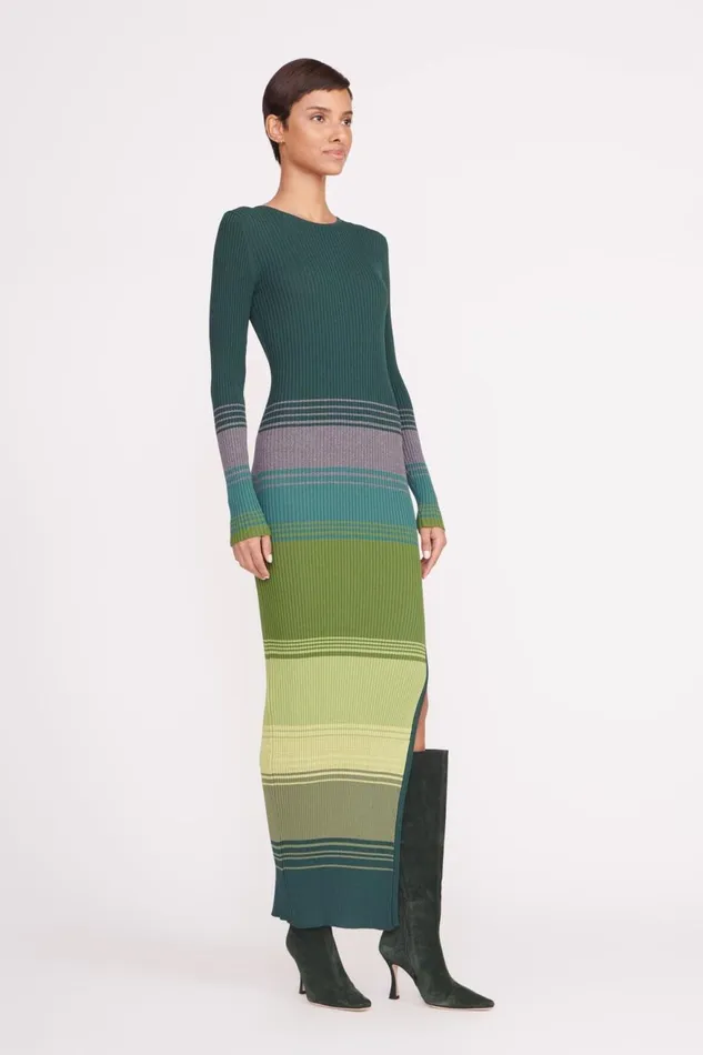 Women STAUD Dresses EDNA DRESS PINE FOREST Women STAUD Dresses EDNA DRESS PINE FOREST