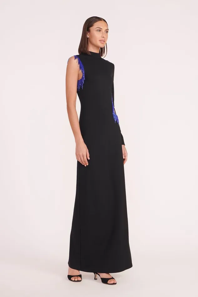 Women STAUD Dresses KIRSTEN DRESS BLACK Women STAUD Dresses KIRSTEN DRESS BLACK
