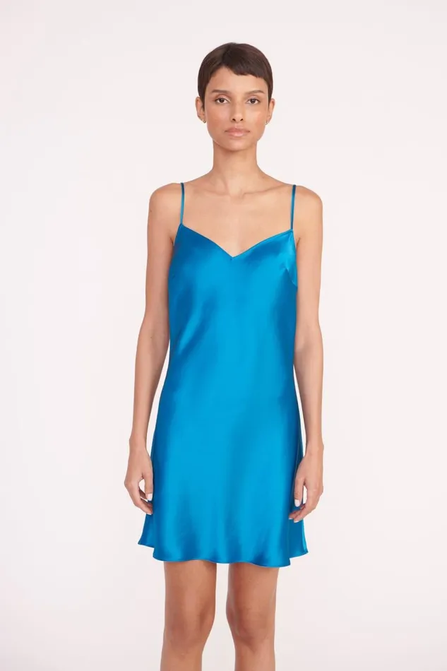Women STAUD Dresses LYDIA DRESS ISLAND BLUE Women STAUD Dresses LYDIA DRESS ISLAND BLUE