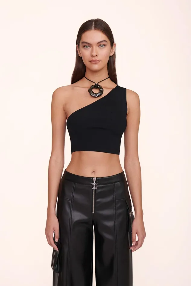 Women STAUD Knits LEXI TOP BLACK