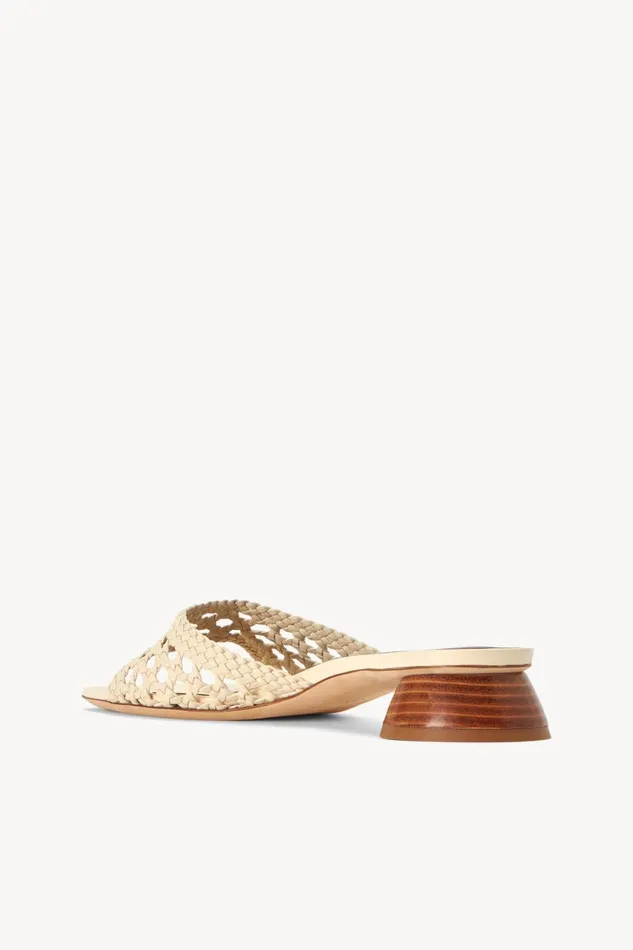 Women STAUD Mules and Flats SIMONE CROCHET HEEL CREAM Women STAUD Mules and Flats SIMONE CROCHET HEEL CREAM
