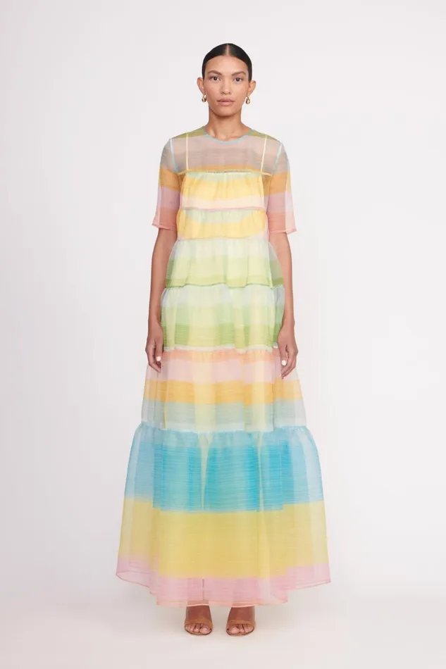 Women STAUD Occasion Dresses HYACINTH DRESS COASTAL OMBRE