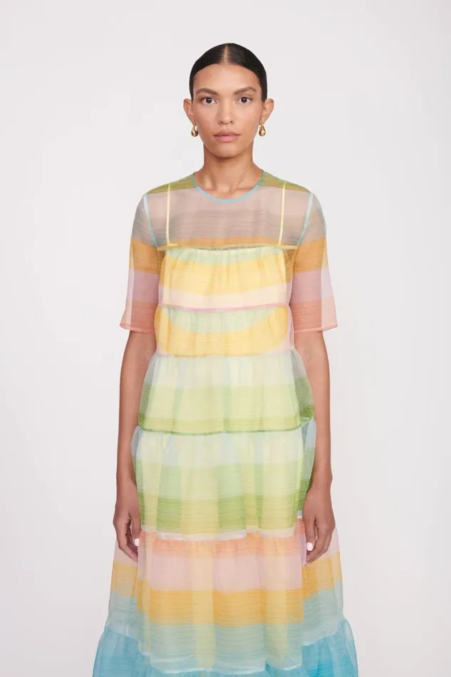Women STAUD Occasion Dresses HYACINTH DRESS COASTAL OMBRE