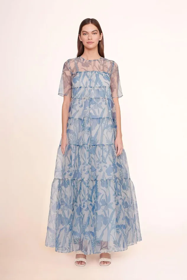 Women STAUD Occasion Dresses HYACINTH DRESS SKY WILDFLOWERS
