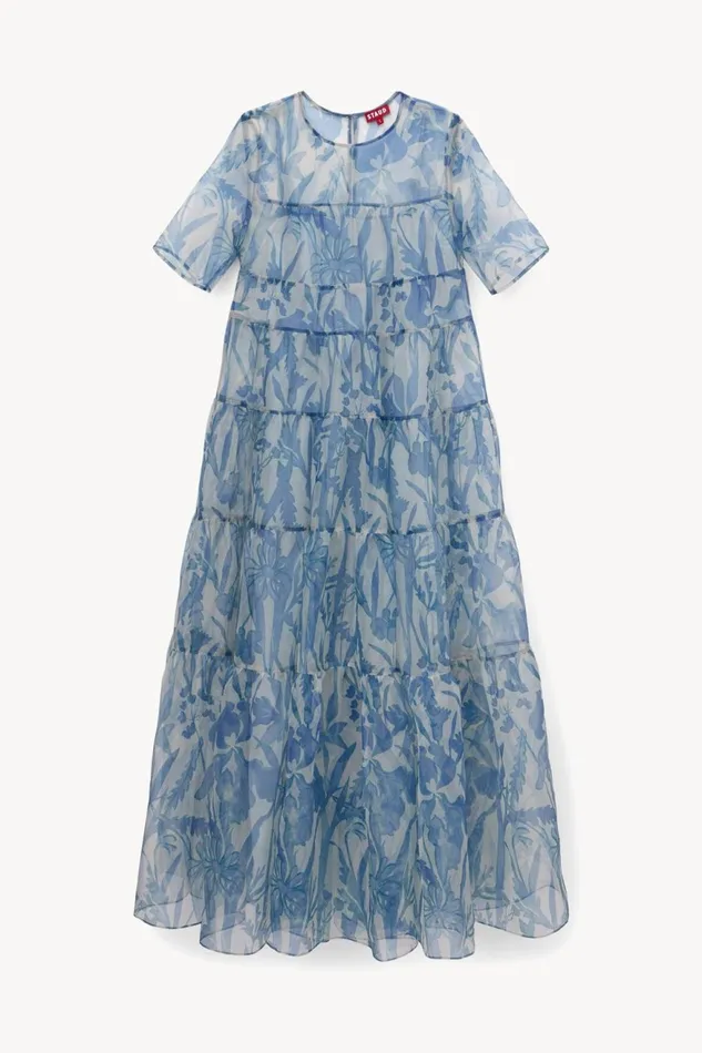 Women STAUD Occasion Dresses HYACINTH DRESS SKY WILDFLOWERS