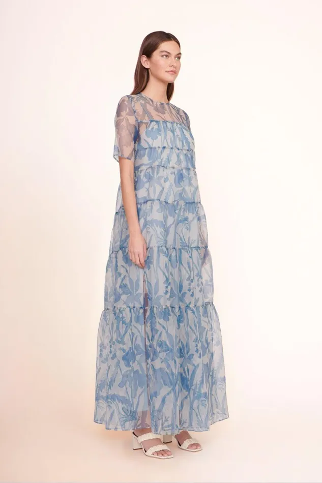 Women STAUD Occasion Dresses HYACINTH DRESS SKY WILDFLOWERS